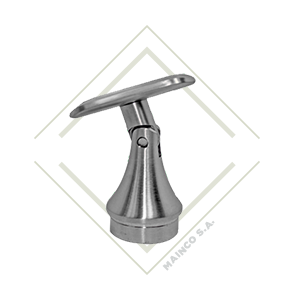 BASE CONICA FLEXIBLE DE TUBO A TUBO SS304 11/2"X11/2"