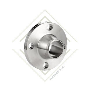 FLANGE SS304 11/2" C/CUELLO SOLDABLE CLASE150 285 PSI C40