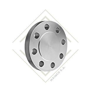 FLANGE SS304 6" CIEGO 150 PSI