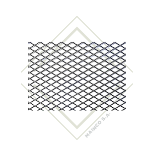 LAMINA EXPANDIDA SS304 E-3.0MM(1/8") 4'X8' 32X76MM
