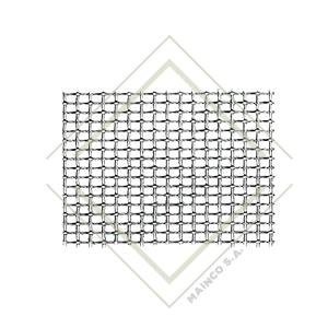 MALLA MESH 860 MICRONES 4 PIES ALTURA SS304 20X20X0.43MM