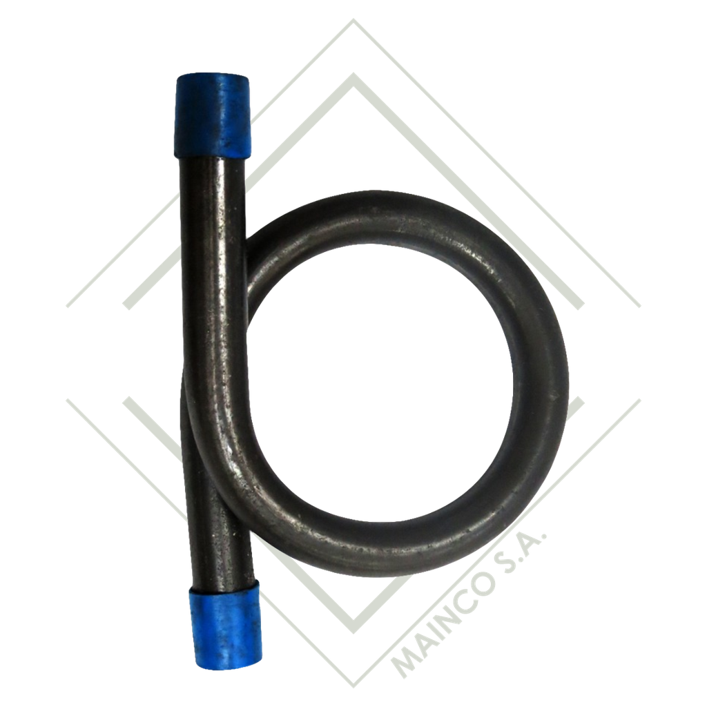 TUBO SIFON A/CARBON 1/2" NPT C40