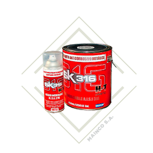 LATA REVESTIMIENTO INOX SK-316 H.T. 1LTS