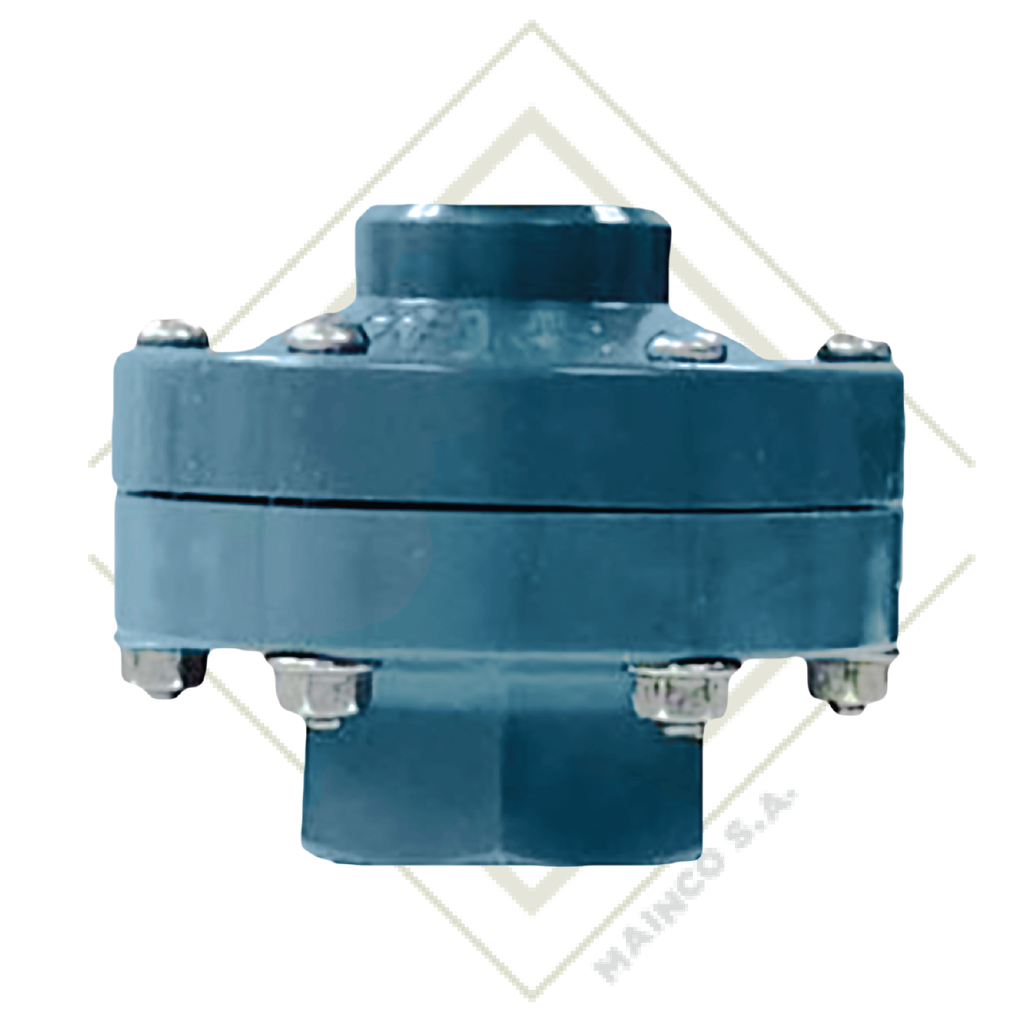 SELLO DIAFRAGMA PVC C/PROCES 1/4" CONEXION 1/4" NPT HEMBRA 200PSI MAX