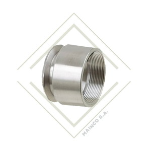 ADAPTADOR SS304 CLAMP-NPT 21/2" HEMBRA