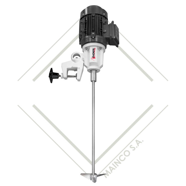 AGITADOR PORTATIL PBC 1500RPM 1HP 60HZ 220/380V HELICE T3 LYNEFLUX D150