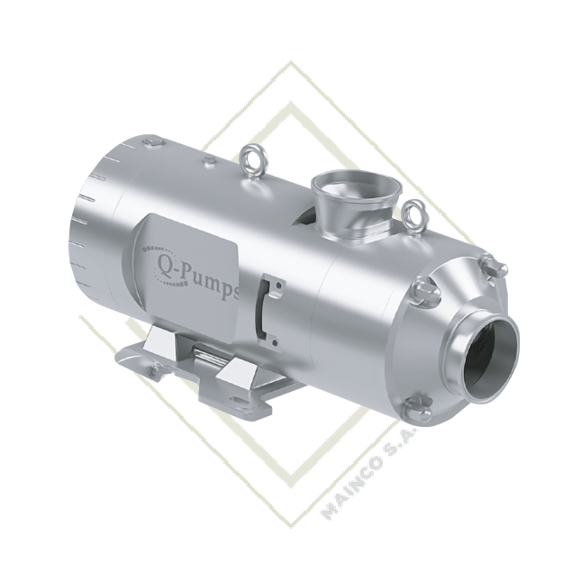 BOMBA DOBLE TORNILLO QTS-101515 SELLO SENCILLO SIC-SIC/EPDM