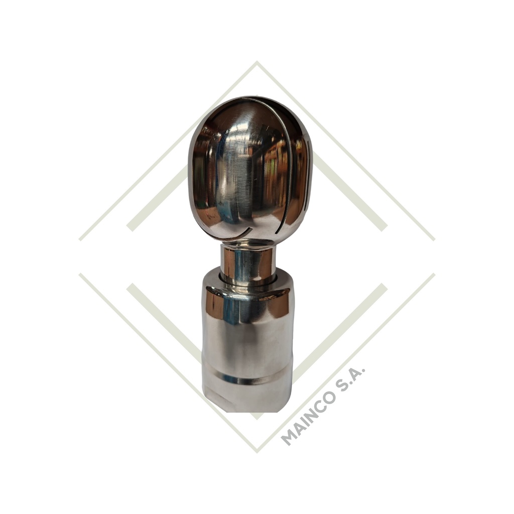 ESFERA LIMPIEZA BSP SS316L ROTATIVA 2" 360°