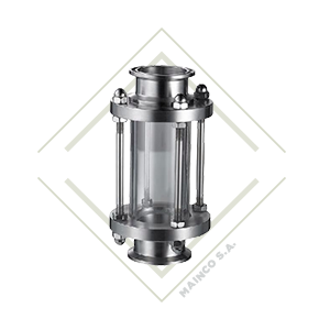 MIRILLA TUBULAR CLAMP 21/2" SS316 PARA TUBO