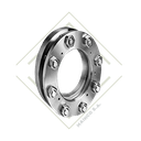 MIRILLA PLANA FLANGE DN150 SS316L ALTA PRESION