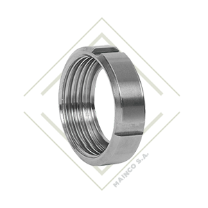 TUERCA SS304 DIN DN80 PARA CASQUILLOS