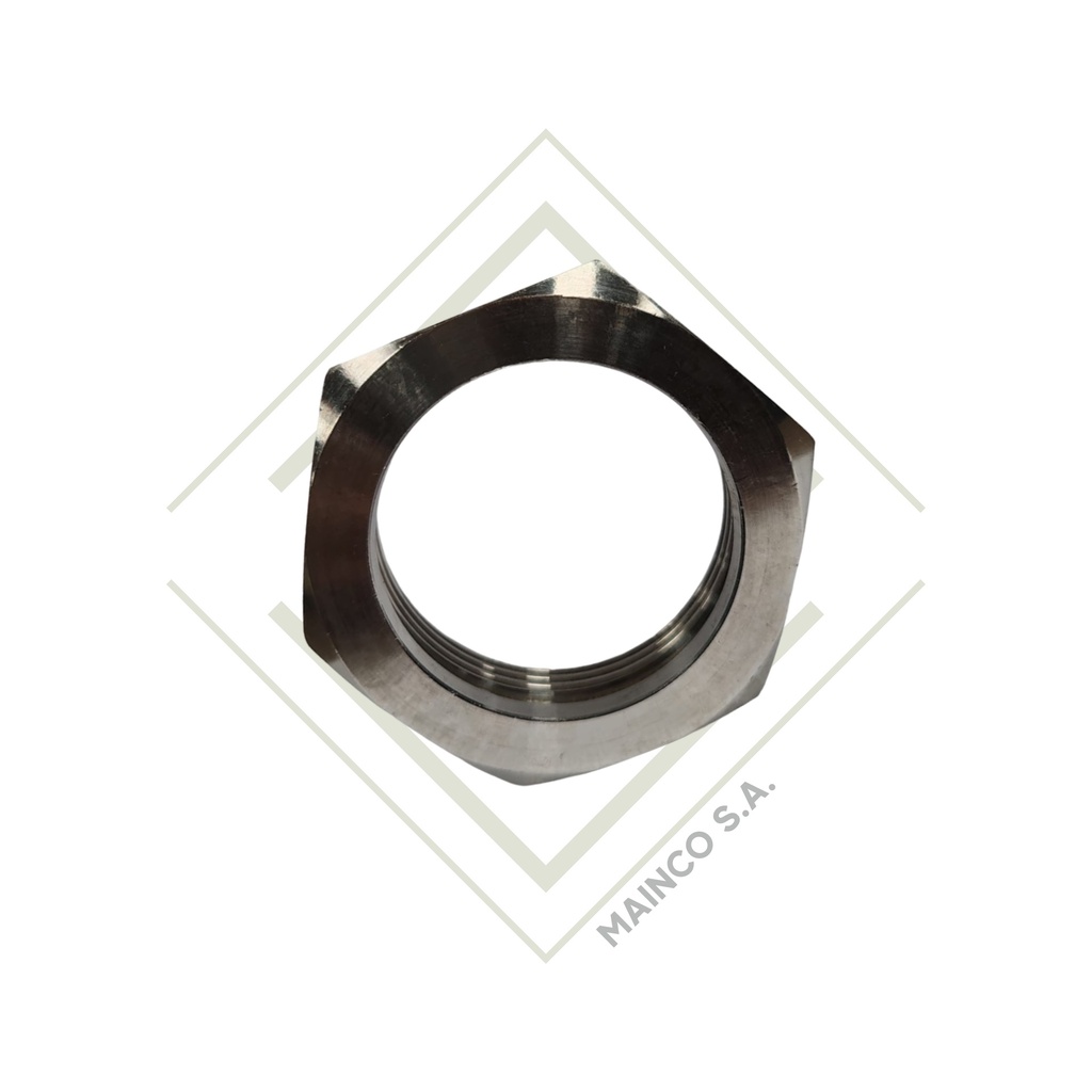 TUERCA SS304 HEXAGONAL 2"