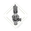 VALVULA ALIVIO PRESION CLAMP 2" SS316L DISCO SS316L JUNTA EPDM 0-6 BAR (0°C-121°C)