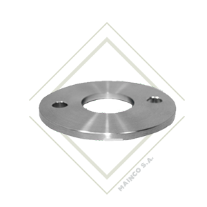 [DE00373] BASE SOLIDA SOLDABLE DE PISO PARA TUBO SS304 11/2"