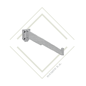 [DE00414] BASE DE PARED PARA VIDRIO SS304