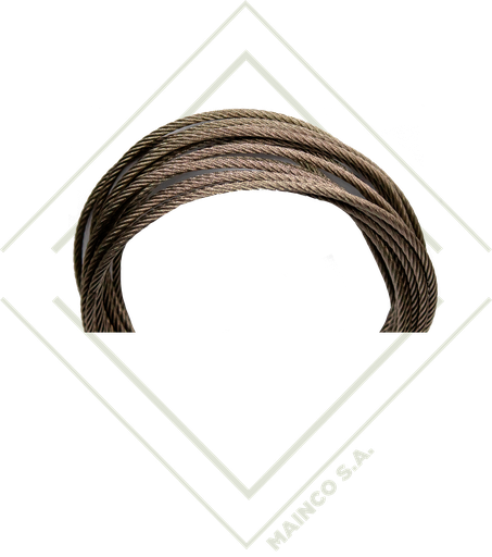 [DE00419] CABLE SS304 7X19 4MM