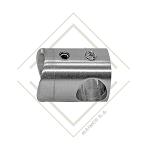 [DE00420] CONECTOR BOCA PESCADO TUBO 11/2"X11/2" SS304
