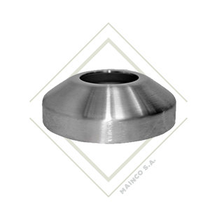 [DE00476] TAPA CONICA PARA BASE A PISO 11/2" SS304 090X28X1.5MM