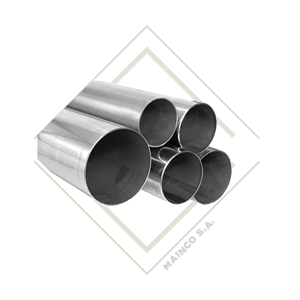 [DE00522] TUBO REDONDO DECORATIVO SS304 11/4"X1.5MM ASTM-A554 240GRITT