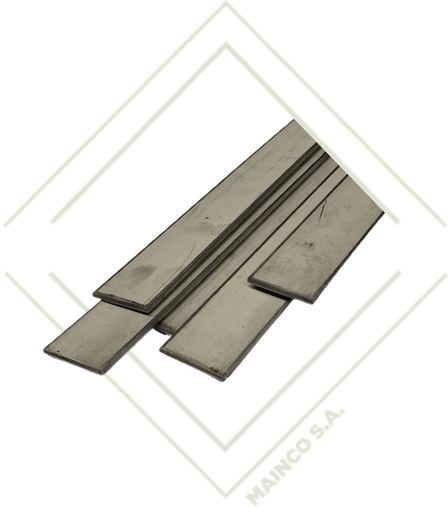 [PE02564] PLATINA SS304 6MTS 2"X1/8"