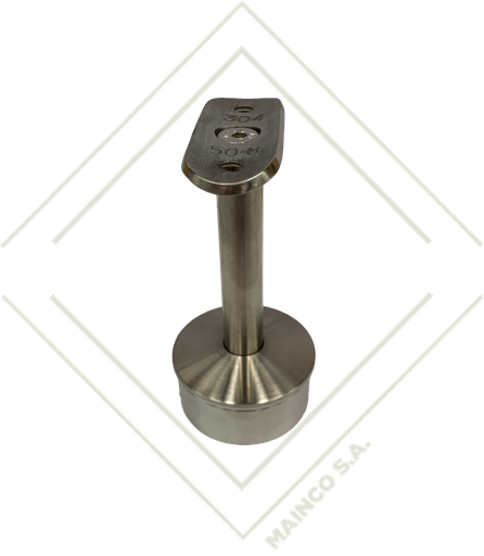 [DE02655] SOPORTE RECTO-FIJO SS304 11/2"X11/2" TUBO-TUBO