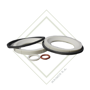 [RE02776] KIT REPUESTO 4" TEFLON PARA VALVULA BOLA SERIE-2025/26/27