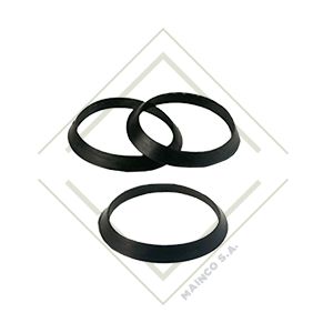 [RE03201] EMPAQUE BUNA RACORD NEGRO 21/2" CONICO