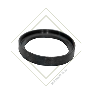 [RE03287] EMPAQUE EPDM NEGRO 2" PARA MIRILLA TUBULAR