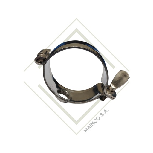 [SA04301] ABRAZADERA CLIP SS304 21/2"