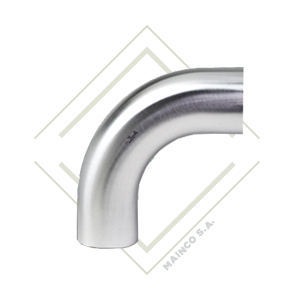 [SA04757] CODO SS316L 90° SOLDABLE 3" LARGO