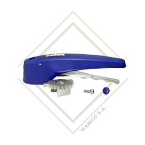 [SA05021] MANERAL VALVULA MARIPOSA DN25-100(1"-4") SS304L MULTIPOSICION