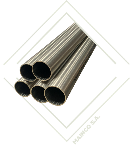 [SA05672] TUBO REDONDO SANITARIO SS304L DN40X1.5MM DIN-11850 180GRITT