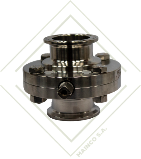 [SA05830] VALVULA MARIPOSA CLAMP 11/2" SS304L JUNTA EPDM 10 BAR (-10°C-120°C)