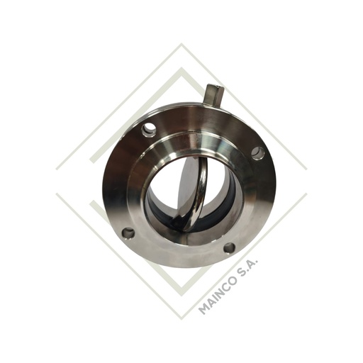 [SA05843] VALVULA MARIPOSA CLAMP 3/4" SS316L JUNTA EPDM 10 BAR (-10°C-120°C)