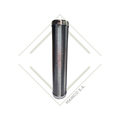 [SA06545] TAMIZ FILTRO ESCUADRA SS316L 0.05MM DN40/50(11/2"-2") PERFIL TRIANGULAR